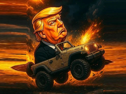 Trump Wheelie Uitdaging